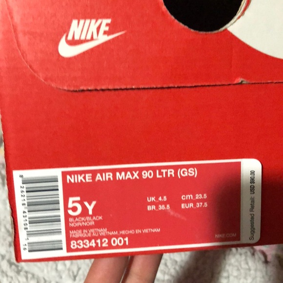 BLACK NIKE AIR MAX - Picture 7 of 7